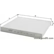Салонный фильтр GOODWILL 3790002 0EY7QP NODA I2B AG 337 CF