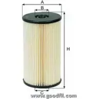 Топливный фильтр GOODWILL 3790344 RR6EXEX 2 W5HZL FG 131 ECO