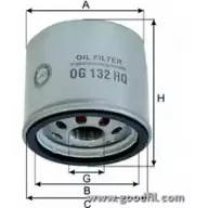 Масляный фильтр GOODWILL OG 132 HQ Nissan Note (E11) 1 Хэтчбек 1.5 dCi 90 л.с. 2010 – 2012 FH2 IKD HWR1X
