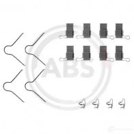 Ремкомплект колодок A.B.S. 1089Q LL BNEFR 1792868 8717109234541