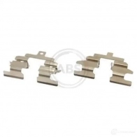 Ремкомплект колодок A.B.S. NU2V RR 1794396 1737Q 8717109507126 - Изображение 3