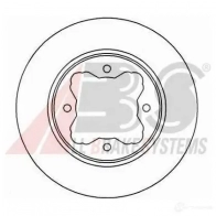Тормозной диск A.B.S. Honda Accord 5 (CE, CD, CF) 1993 – 1997 16183oe T3 ADF 8717109364347
