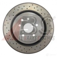 Тормозной диск A.B.S. Lexus IS (XE20) 2 Седан 5.0 IS F (USE20) 423 л.с. 2007 – 2013 18015oe AK THRI2 8717109505870