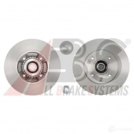 Тормозной диск A.B.S. Renault Clio (BB, CB) 2 Хэтчбек 1.5 dCi (B/CB03) 80 л.с. 2001 – 2003 17447coe BVE K1K 8717109518207