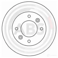 Тормозной диск A.B.S. 8717109021950 16936 PG AZUR 1794049