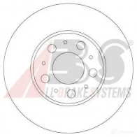 Тормозной диск A.B.S. 8717109366822 Volvo S70 1 (874) Седан 2.0 163 л.с. 1997 – 2000 ZJ9 JU 17404oe