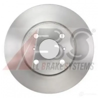 Тормозной диск A.B.S. 17939oe Toyota iQ (AJ10) 1 2008 – 2015 AA9W4 NY 8717109622515