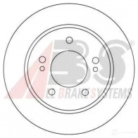 Тормозной диск A.B.S. 8717109366556 HI OA2 Nissan Cefiro (A33) 3 1999 – 2007 17139oe