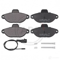 Тормозные колодки дисковые, комплект A.B.S. 37896 8717109518467 V T2FM 1806333 - Изображение 4