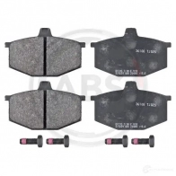 Тормозные колодки дисковые, комплект A.B.S. AV2XHK 36108 20 480 1804986 - Изображение 5