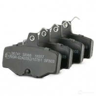 Тормозные колодки дисковые, комплект A.B.S. 36741 9V7SB 215 45 1805300 - Изображение 3