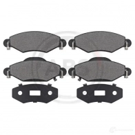 Тормозные колодки дисковые, комплект A.B.S. 37309 23 340 23341 Toyota Yaris (XP10) 1 Хэтчбек 1.4 D 4D (NLP10) 75 л.с. 2001 – 2005