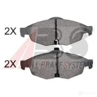 Тормозные колодки, комплект A.B.S. Q4IDQI 8 8717109619065 38869oe Chrysler Sebring 3 (JS) 2007 – 2010