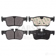 Тормозные колодки дисковые, комплект A.B.S. 1437281462 T X4MT 35192 - Изображение 5