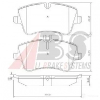 Тормозные колодки, комплект A.B.S. Mercedes C-Class (W202) 1 Седан 2.5 C 250 D (2025) 113 л.с. 1993 – 2000 6S2 OP3 8717109239010 37165oe