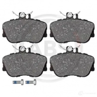 Тормозные колодки дисковые, комплект A.B.S. 36838 21 439 Mercedes C-Class (S202) 1 Универсал 2.2 C 200 T CDI (2094) 102 л.с. 1998 – 2001 9TK2RLU