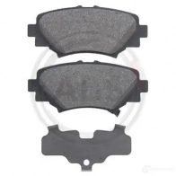 Тормозные колодки дисковые, комплект A.B.S. Mazda 3 (BM, BN) 3 Седан 1.5 120 л.с. 2013 – наст. время 35032 8717109634488 A 16DNK