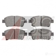 Тормозные колодки, комплект A.B.S. QM WSZ 37738oe 8717109582048 1198185461