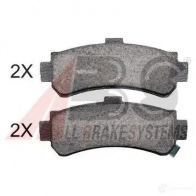 Тормозные колодки, комплект A.B.S. 36956oe 8717109619720 M ZKKQ 1198184893