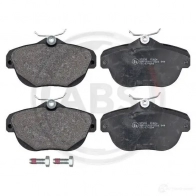 Тормозные колодки дисковые, комплект A.B.S. Citroen C6 1 (TD, PF3) 2005 – 2012 37539 57OB G 8717109447798