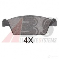 Тормозные колодки, комплект A.B.S. 37002oe 1198184043 8717109619683 TM 551
