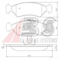 Тормозные колодки, комплект A.B.S. 212 02 36996oe Ford Fiesta 4 (DX, JA, JB) Хэтчбек 1.0 i 52 л.с. 1997 – 1999 21203
