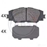 Тормозные колодки дисковые, комплект A.B.S. 1804842 IC5RP WT 8717109643565 35048 - Изображение 1