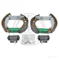 Тормозные колодки A.B.S. Ford Fiesta 4 (DX, JA, JB) Хэтчбек 1.8 DI 75 л.с. 2000 – 2002 111487 Q HAUFG 8717109701593