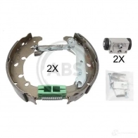 Тормозные колодки A.B.S. 1B67 HU Ford Fiesta 4 (DX, JA, JB) Хэтчбек 1.3 i 60 л.с. 1995 – 2002 8717109510461 111439