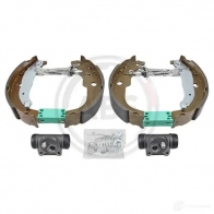 Тормозные колодки A.B.S. YWS QPQ Peugeot 207 1 (WK, WC, PF1) 2006 – 2014 8717109700879 111469