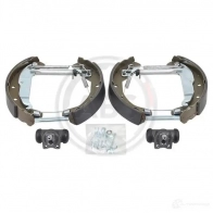 Тормозные колодки A.B.S. 111538 VK REY7 8717109703634 Opel Astra (G) 2 Хэтчбек 1.7 CDTI (F08. F48) 80 л.с. 2003 – 2009
