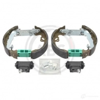 Тормозные колодки A.B.S. 8717109703511 2XH6LW H 111535 Ford Focus 1 Хэтчбек 1.8 Turbo DI / TDDi 90 л.с. 1998 – 2004