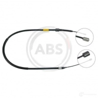 Трос ручника A.B.S. B L2CE Opel Corsa (C) 3 Хэтчбек 1.3 CDTI (F08. F68) 70 л.с. 2003 – 2009 8717109299243 K17033