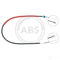 Трос ручника A.B.S. AH4 0B 8717109303209 K19197 Renault Clio 2 (CB, SB) 1998 – 2005