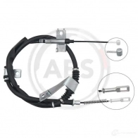 Трос ручника A.B.S. 8717109517217 K 95737 K10078 SsangYong Actyon (CJ) 1 Кроссовер 2.0 xdi 136 л.с. 2007 – 2025