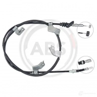 Трос ручника A.B.S. X324U 4O 8717109678673 K12163 Honda