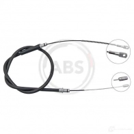 Трос ручника A.B.S. 1815558 K13676 5U10SB R 8717109584103 - Изображение 2