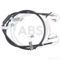 Трос ручника A.B.S. Hyundai Tucson (JM) 1 Кроссовер 2.0 CRDi 136 л.с. 2006 – 2010 K19806 8717109633023 Q5775D K