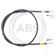 Трос ручника A.B.S. 8717109653458 DML 12C3 1815755 K14046 - Изображение 2