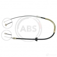 Трос ручника A.B.S. 8717109300017 K17831 Ford Transit 6 (FD) Автобус 2.4 DI (FB. FC. FA) 90 л.с. 2000 – 2006 2W FMN