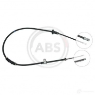 Трос ручника A.B.S. M H49EEV Mitsubishi Lancer 7 (CB, CD, CC) 1993 – 1996 K14938 8717109188110