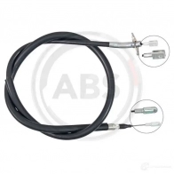 Трос ручника A.B.S. 8717109707083 Mercedes Sprinter (904) 1 Кабина с шасси 2.7 416 CDI 4x4 156 л.с. 2000 – 2006 K16013 M X8XU