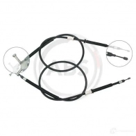 Трос ручника A.B.S. R YKLSN Opel Astra (G) 2 Хэтчбек 1.7 CDTI (F08. F48) 80 л.с. 2003 – 2009 K17282 8717109299489
