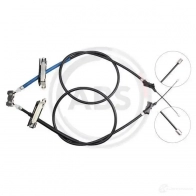 Трос ручника A.B.S. G V5TKK Ford Focus 1 Хэтчбек 1.4 16V 75 л.с. 1998 – 2004 K17442 8717109299656
