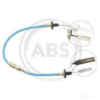 Трос сцепления A.B.S. 1817039 WXDPW LS K20070 8717109191257