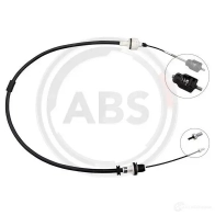 Трос сцепления A.B.S. K28330 6 CWPE6 8717109524000 Opel Corsa (B) 2 Хэтчбек 1.4 i 16V (F08) 86 л.с. 1997 – 2000