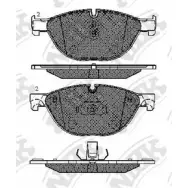 Тормозные колодки дисковые, комплект NIBK Bmw 6 (F13) 3 Купе 3.0 640 d xDrive 313 л.с. 2011 – 2024 PN0385 S CI1N 4582431700194