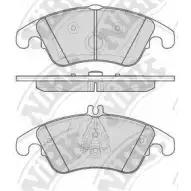Тормозные колодки дисковые, комплект NIBK PN0395 Mercedes E-Class (S212) 4 Универсал 2.1 E 250 CDI / BlueTEC 4 matic (2182. 2197) 204 л.с. 2010 – 2024 4582409057985 E JRCW