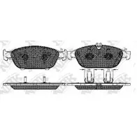 Тормозные колодки дисковые, комплект NIBK PN31016 N LLJYS 3835401