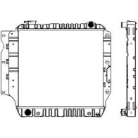 Радиатор охлаждения двигателя SAKURA AUTOMOTIVE 321867326 1231-0205 Y0 UEQW